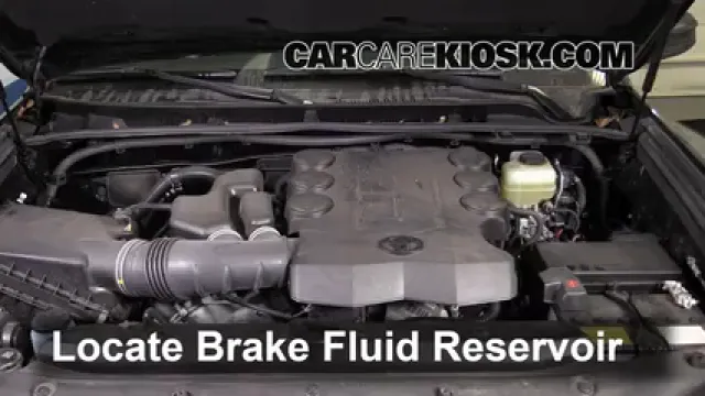 2015 Toyota 4Runner SR5 4.0L V6 Líquido de frenos Controlar nivel de líquido